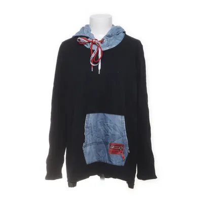 Sweat à capuche (Bleu, Noir) de Tredy Coton, Viscose