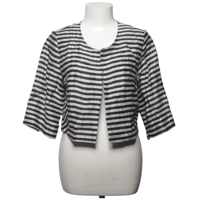Boléro (Noir, Blanc) de Lena Coton, Lin, Polyamide