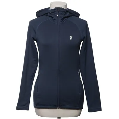 Hættetrøje (Blå) fra Peak Performance Elastan, Genanvendt polyester