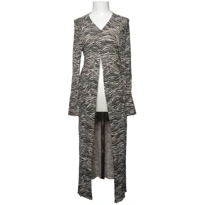 Cardigan (Gray, White) from Co-Ika Cotton