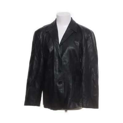 Läderkavaj (Svart) från Taifun Collection Skinn, Polyester