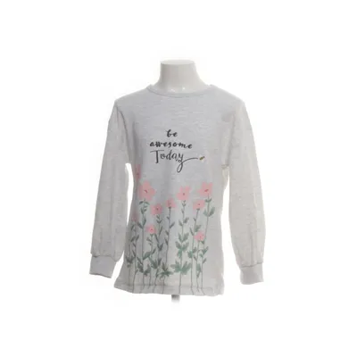 Collegetröja (Grå, Flerfärgad) från H&M Bomull, Polyester, Viskos