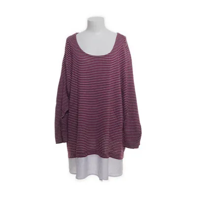 Sweater (Red, White) from Sheego Casual Acrylic, Cotton