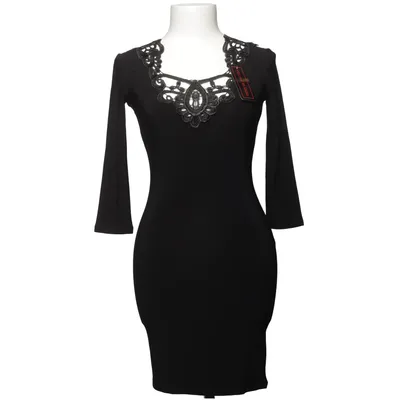 Kleid (Schwarz) von Young Blood Elasthan, Polyester