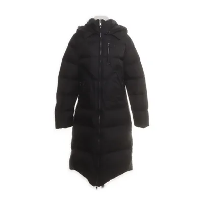 Winter coat (Black) from Cedrico Down, Feather, Nylon, Polyester, Leather