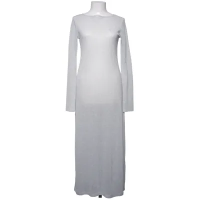 Maxi jurk (Zilver) van H&M Polyester, Viscose