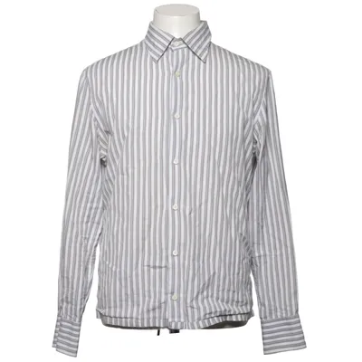 Shirt (White, Blue, Brown) from Bruuns Bazaar
