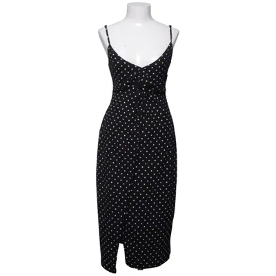 Maxi jurk (Zwart, Wit) van Bershka