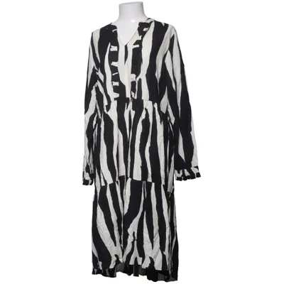 Jurk (Zwart, Wit) van Vanting Viscose