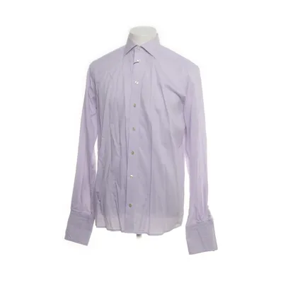 Shirt (Wit, Lila) van Eton Katoen