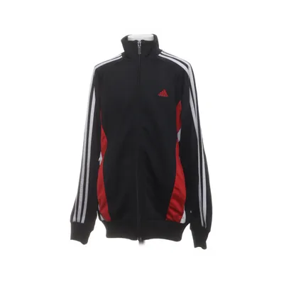 Träningsjacka (Svart, Röd, Vit) från Adidas Polyester