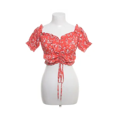 Crop top (Rood, Wit, Meerkleurig) van Emery Rose Elastaan, Polyester
