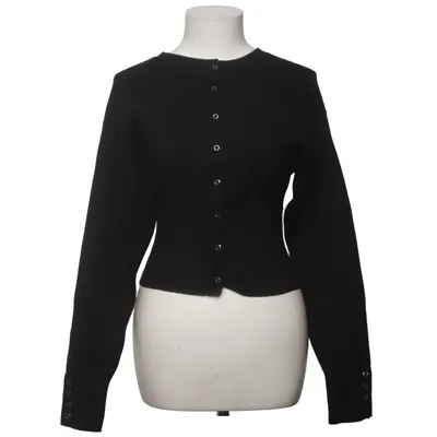 Cardigan (Black) from Gina Tricot Polyamide, Polyester, Viscose
