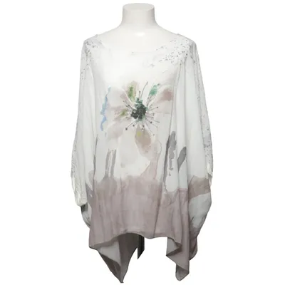 Top (White, Gray, Multicolored) from Opl Fashion Cotton, Polyester