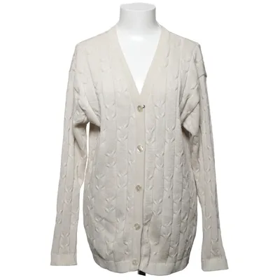 Strickjacke (Beige) von Encadée Acryl, Baumwolle