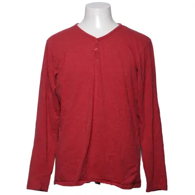 Henley T-shirt (Rød) fra Bodyzone by KappAhl
