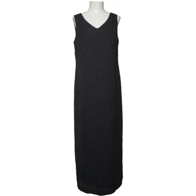Maxikjole (Sort, Hvid) fra Karin Stevens Polyester