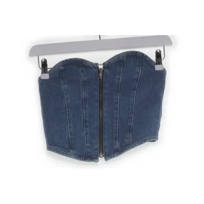 Crop top (Blå) från Perfect Jeans Bomull