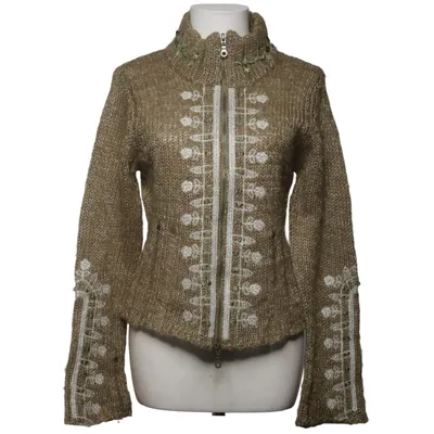 Cardigan (Bruin) van Tessie Acryl, Metallvezel, Polyamide, Wol