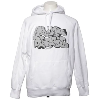 Sweat à capuche (Blanc) de Random Bastards Coton, Polyester
