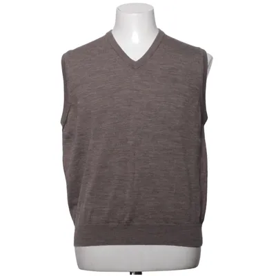 Slipover (Brown) from Wolsey Acrylic, Merino wool