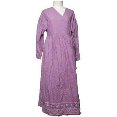 Wrap dress (Purple, Blue) from Amina Cotton