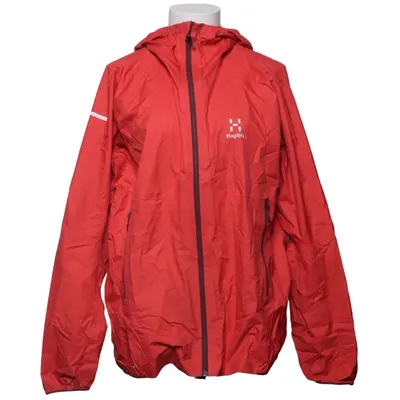 Regnjakke (Rød) fra Haglöfs Polyamid, Polyester