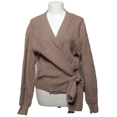 Slå om-cardigan (Brun) fra Bik Bok Polyamid, Polyester, Viscose