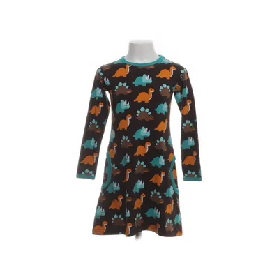 Klänning (Brun, Flerfärgad) från Maxomorra Bomull, Elastan