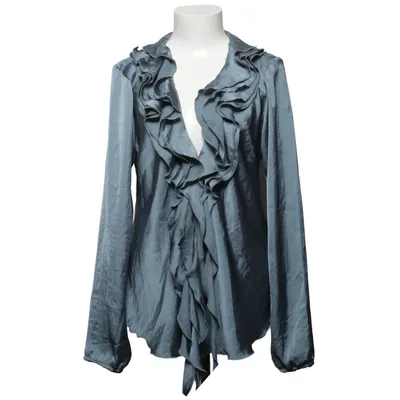 Blus (Blå) från Branting Polyester