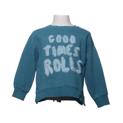 Sweatshirt (Blue) from Zara Girls Cotton, Polyester, Viscose