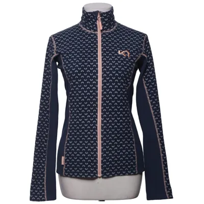Fleecejakke (Blå, Flerfarvet) fra Kari Traa Polyester