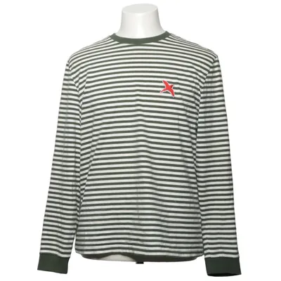 Långärmad t-shirt (Vit, Grön) från Axel Arigato Ekologisk bomull