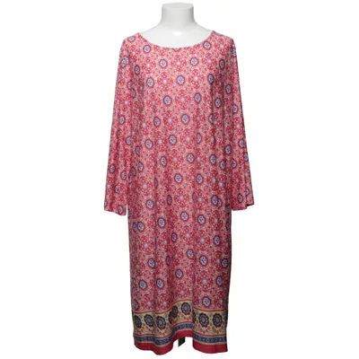 Klänning (Röd, Flerfärgad) från Happy Holly Elastan, Polyester