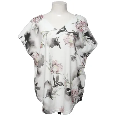 Top (White, Multicolored) from Zoey Elastane, Polyester