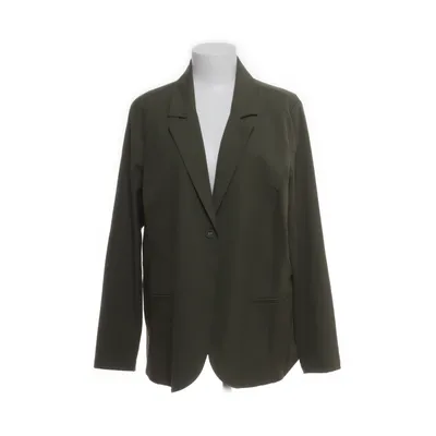 Blazer (Groen) van Kaffe Curve Katoen, Elastaan, Polyester, Viscose