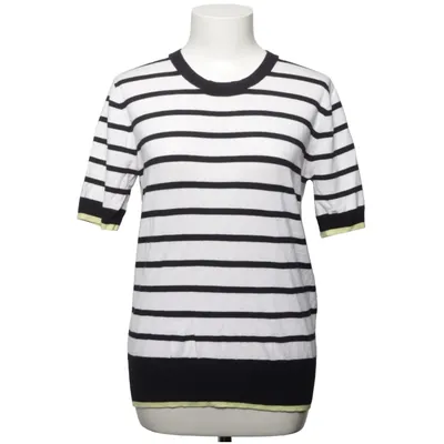 Topp (Vit, Svart) från Zara Knit Elastan, Polyamid, Viskos