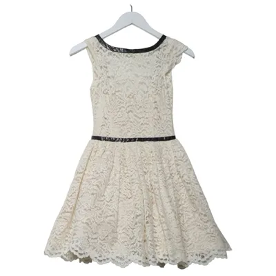 Cocktailklänning (Vit, Svart) från Mangano Polyamid, Polyester, Polyuretan