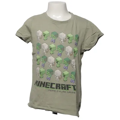 T-shirt (Vert) de Mojang Coton