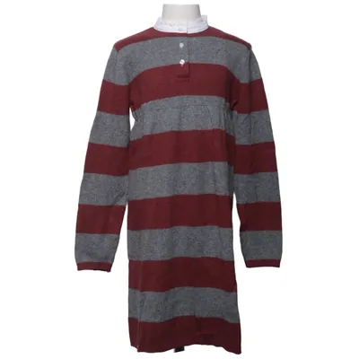 Robe (Rouge, Gris) de Gocco Coton, Polyamide, Laine