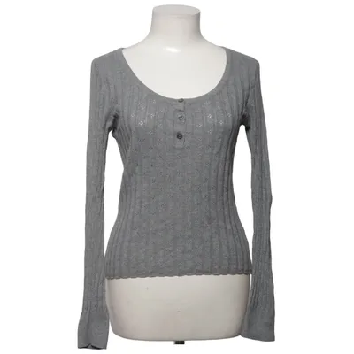 Henley shirt (Grijs) van American Eagle Acryl, Katoen, Polyester, Viscose