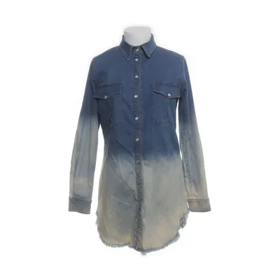 Jeansklänning (Blå, Vit) från Julie Fagerholt Bomull, Elastan