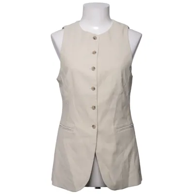 Kostuumgilet (Beige) van H&M Linnen, Lyocell, Polyester, Viscose