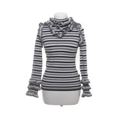 Sweater (Grå, Hvid, Sort) fra Reinders Bomuld, Elastan, Metallfiber