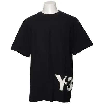 T-shirt (Sort) fra Y-3 Yohji Yamamoto x Adidas Bomuld, Elastan