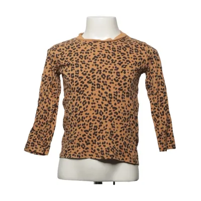 Långärmad t-shirt (Brun, Svart) från Mini Gina Tricot Bomull
