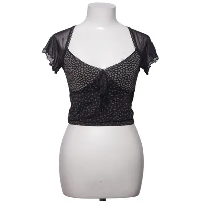 Top (Black, Beige) from Urban Outfitters Elastane, Polyester