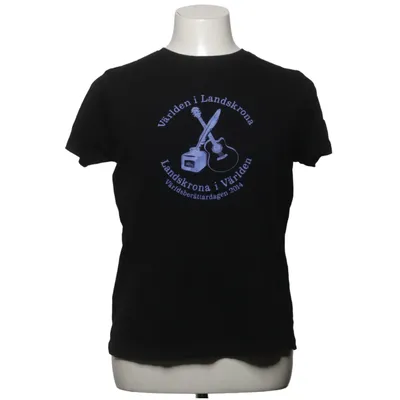 T-shirt (Schwarz) von Texas Bull Baumwolle