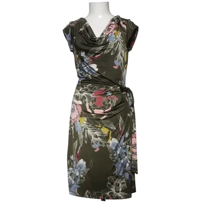 Wrap dress (Green, Multicolored) from Marisa & Marie Elastane, Polyester