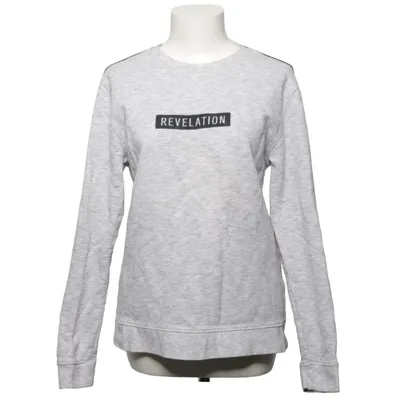 Collegetröja (Grå, Svart) från Revelation Bomull, Polyester